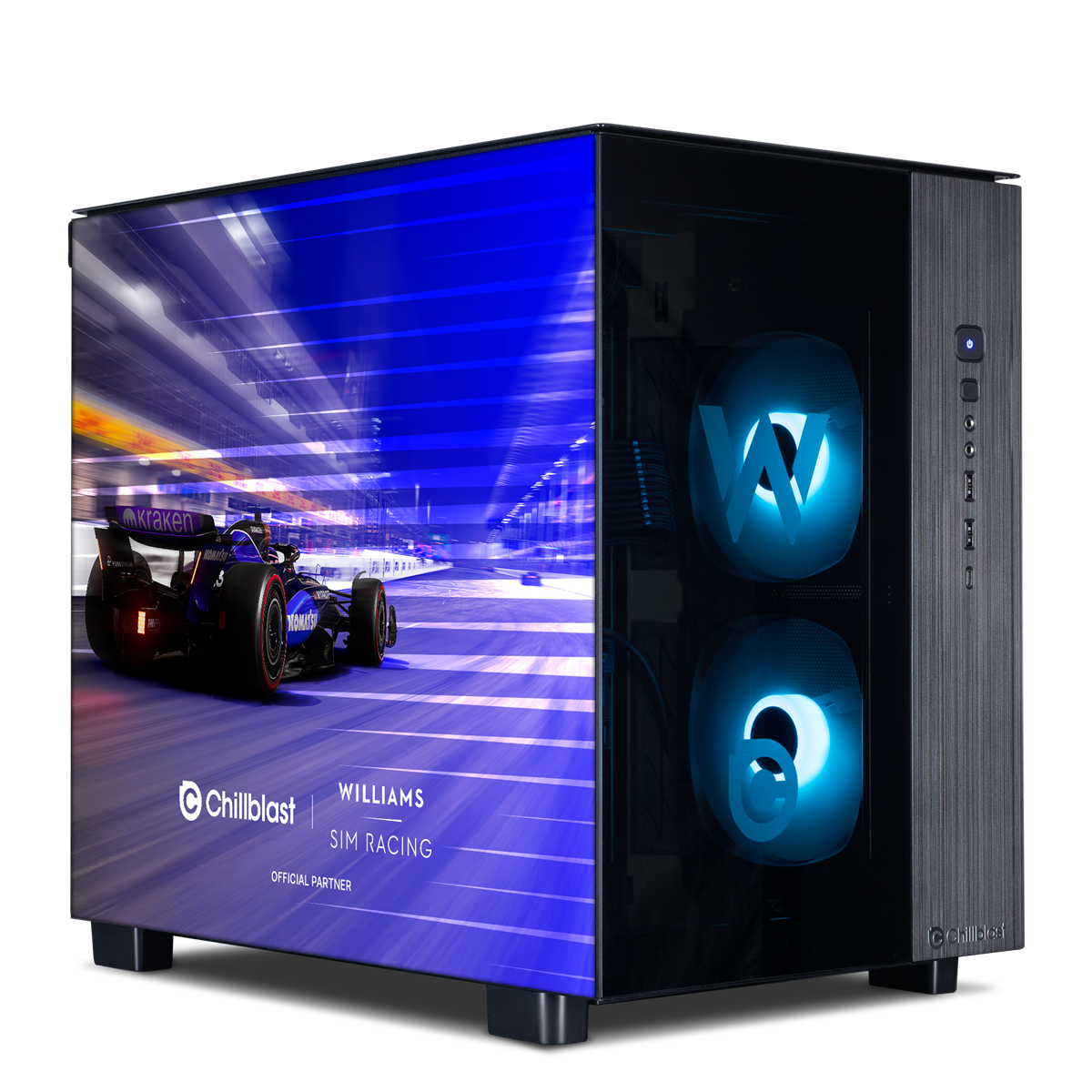 Williams F1 Pro Ryzen 5 RTX 5070 Racing Sim PC