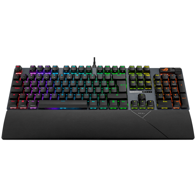 ASUS ROG Strix Scope II X Mechanical RGB Gaming Keyboard in Black with ROG NX V2 Switches