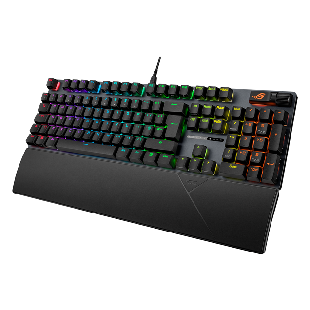 ASUS ROG Strix Scope II X Mechanical RGB Gaming Keyboard in Black with ROG NX V2 Switches