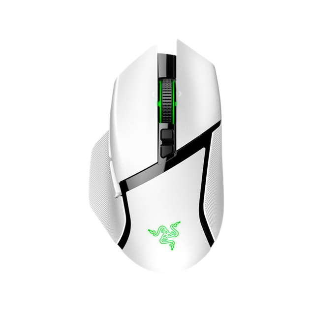 Razer Basilisk V3 Pro Customisable Wireless Gaming Mouse in White
