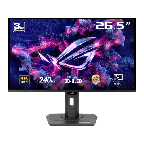 ASUS ROG Strix OLED XG27UCDMG computer monitor 67.3 cm (26.5") 3840 x 2160 pixels 4K Ultra HD QD-OLED Black