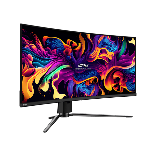 MSI MAG 341CQP QD Ultra Wide Quad HD 34" Curved OLED Gaming Monitor - Black