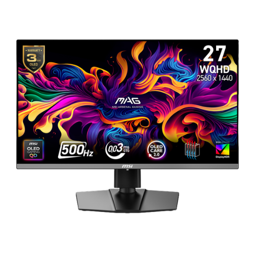 MSI MAG 272QP X50 Quad HD 26.5" QD-OLED Gaming Monitor - Black